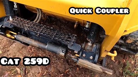 cat skid steer coupling pins stuck|cat hydraulic quick coupler problems.